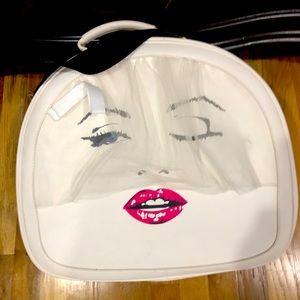 Marilyn Monroe/Betsy Johnson hat box/small carry on/make up case
